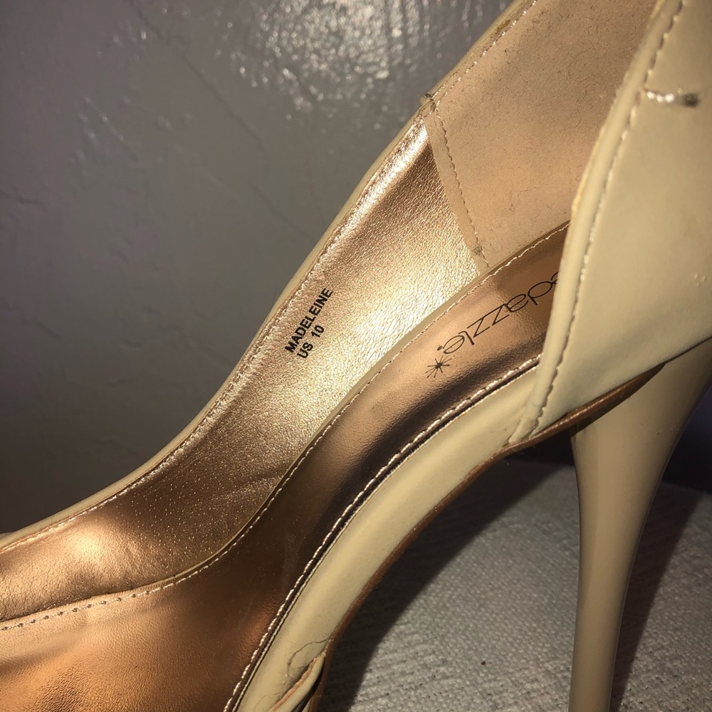 Platform Peep Toe Heels - Picture 3 of 9